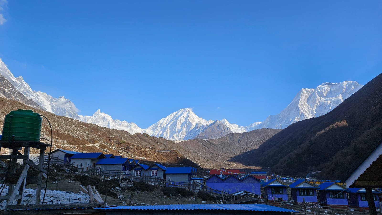 Abstieg von Bimthang über Goa nach Dharapani