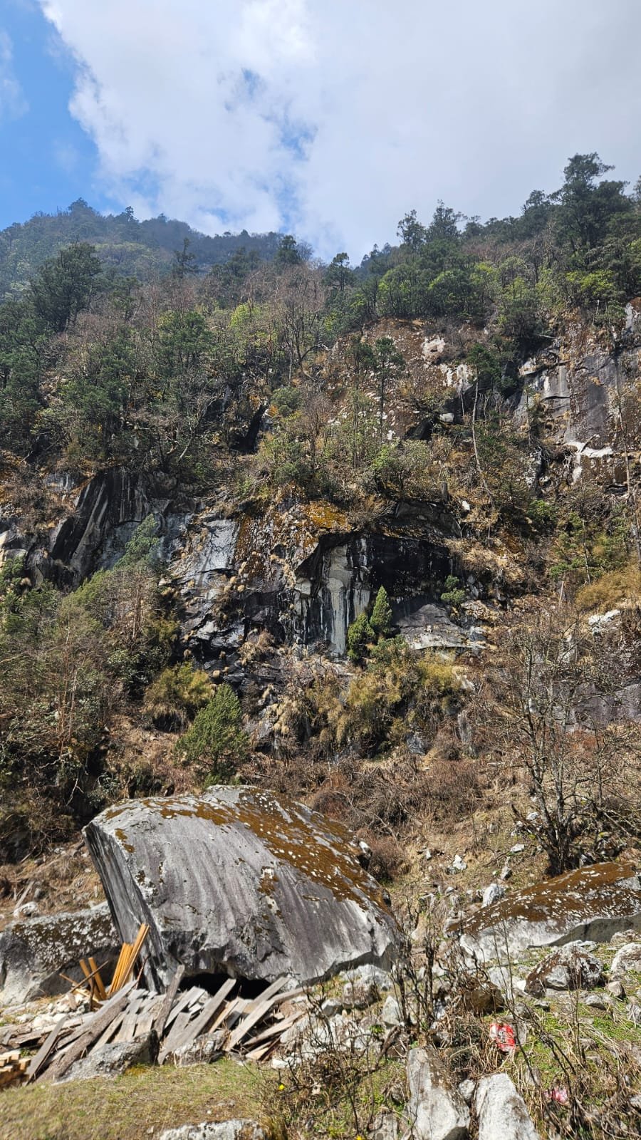 Abstieg von Bimthang über Goa nach Dharapani